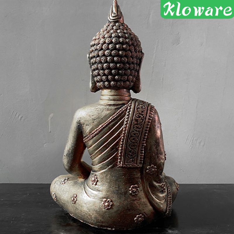 Giá đỡ đèn cầy hình tượng Phật trang trí nhà cửa sân vườn