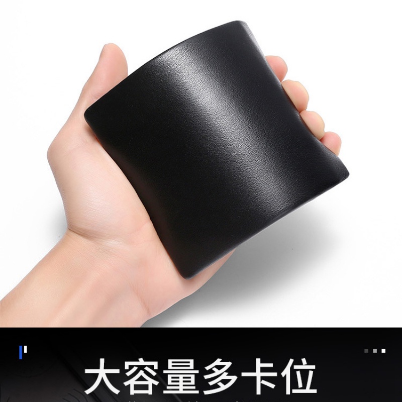 Ví Da Bò Cao Cấp Dáng Ngắn Có Kẹp Đựng Bằng Lái Xe Cho Nam