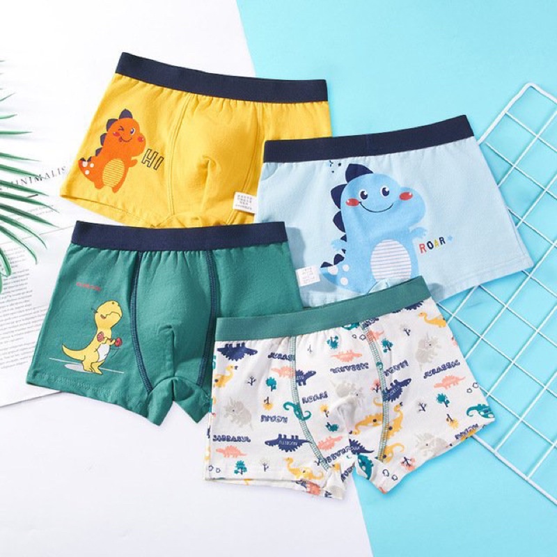 Quần lót bé trai HIKITO combo 6 quần yh002