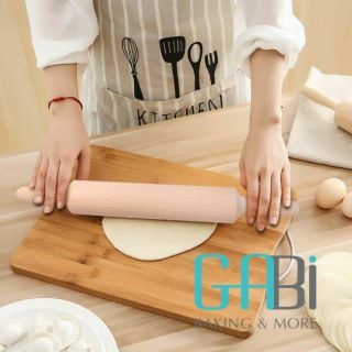 Dụng cụ chày cán bột gỗ trục xoay