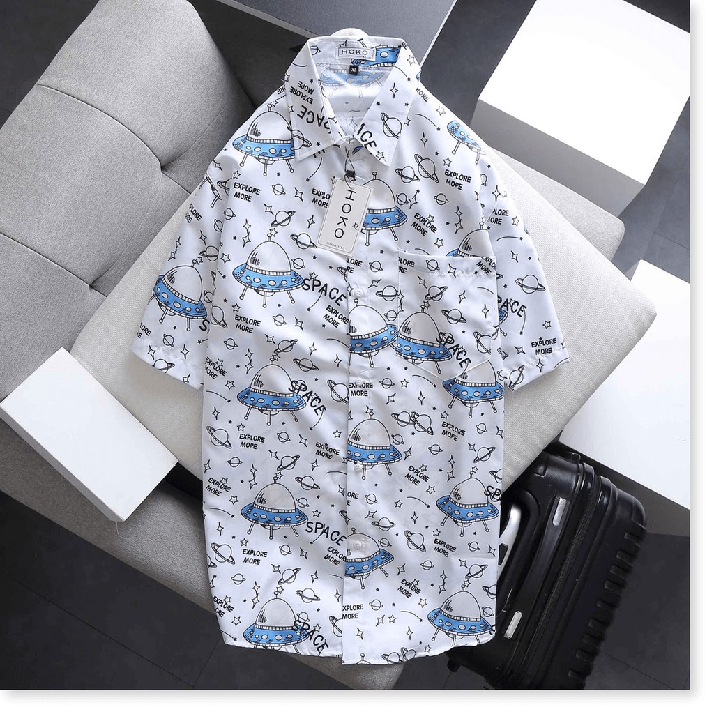 SIÊU PHẨM ÁO SƠ MI NGẮN TAY NAM CỰC CHẤT HOẠ TIẾT ĐỘC LẠ SIÊU HOT HÈ 2021 KOKO MI STORE