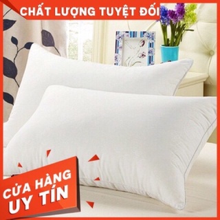 Ruột Gối Đầu Bông Hạt - Bông Trắng Bông Tinh Khiết - Kích Cỡ : 45cm x 65cm