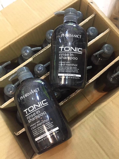Dầu gội dành cho nam Tonic 600ml nội địa Nhật.