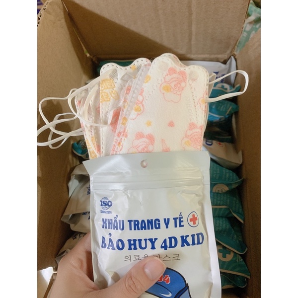 Set 50c khẩu trang KF94 cho bé hoạ tiết xinh xắn | BigBuy360 - bigbuy360.vn