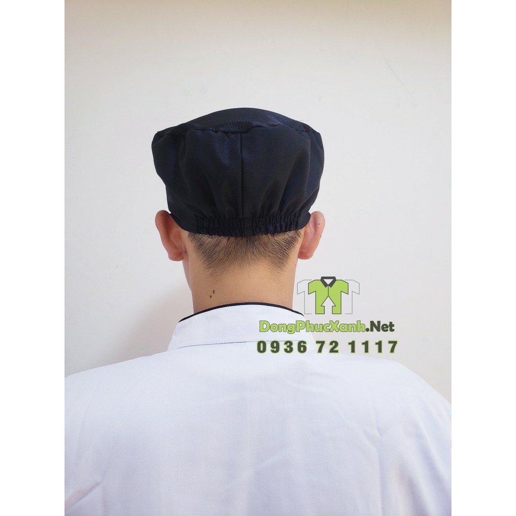 Nón dành cho phụ bếp CÓ LƯỚI TRÊN CHÓP Free Size