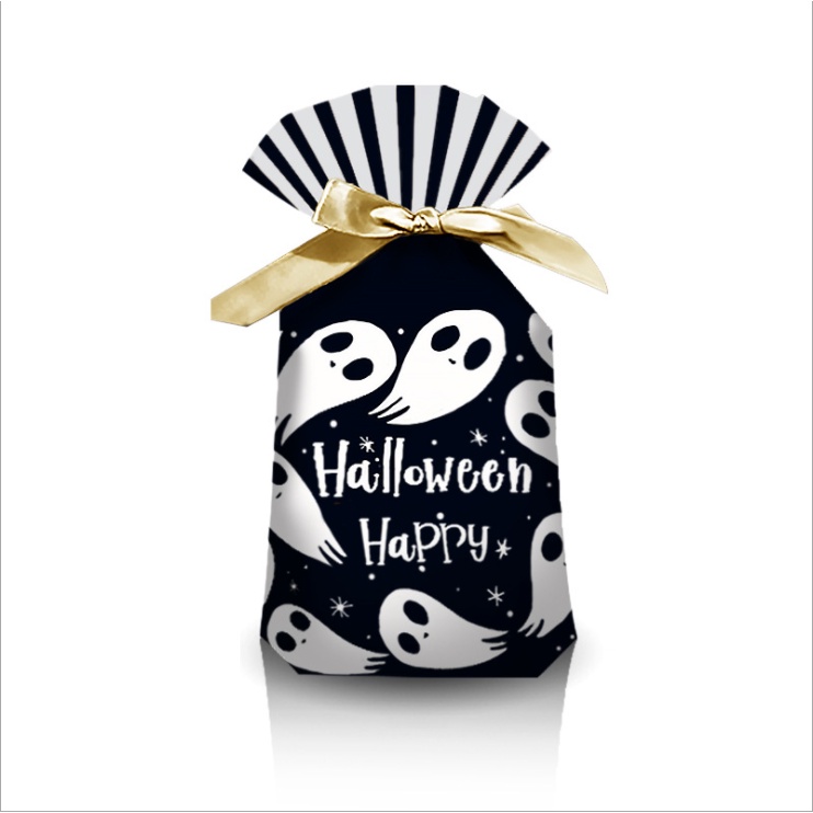 Túi đựng bánh/kẹo, bao bì đựng bánh kẹo chủ đề Halloween kích thước 15 * 23 - VUA BAO BÌ