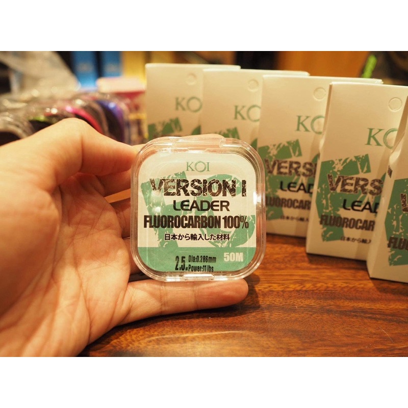 Cước Koi làm thẻo, leader chống sốc chất liệu Flurocacbon chính hãng
