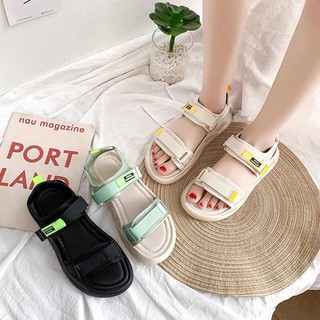 [FREE SHIP] Dép quai hậu Sandal 2 quai dây dán chất da cực mềm