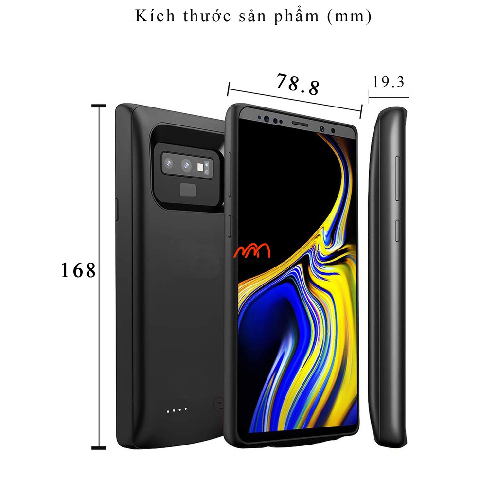 [Mã 44ELSALE2 giảm 7% đơn 300K] Ốp sạc dự phòng Note 9 hiệu Newdery