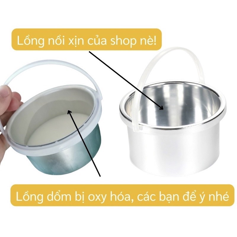 Nồi Nấu Sáp Pro Wax 100  Loại 1, Nồi nấu sáp wax lông nách, tay chân, ria mép, wax bikini