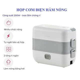 HỘP CƠM ĐA NĂNG BUCOOK 2 TẦNG 4 NGĂN AN TOÀN VÀ TIỆN LỢI