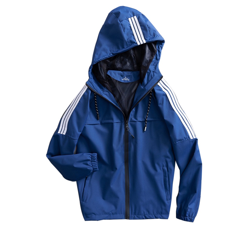 Áo Khoác Gió Nam Cao Cấp Chất Liệu Tráng Bạc Chống Nước M3