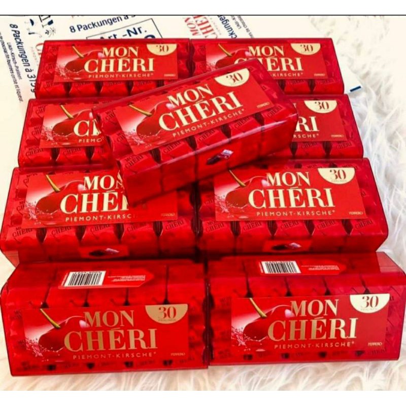 Socola nhân rượu Mon Cheri Đức hộp 30 viên