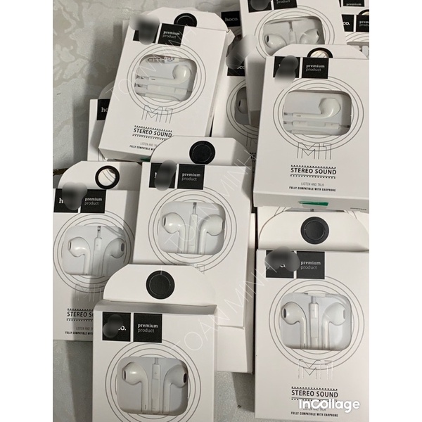 Tai Nghe Hocooo M1-M34 Jack 3.5mm. Dùng cho các điện thoại Jack 3.5, Máy Tính, LapTop