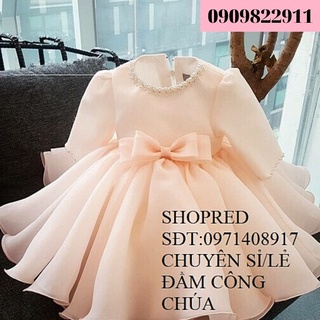 Đầm công chúa cho bé cao cấp, váy bé gái mùa hè, váy công chúa cho bé gái, váy bé gái size đại, đầm bé gái