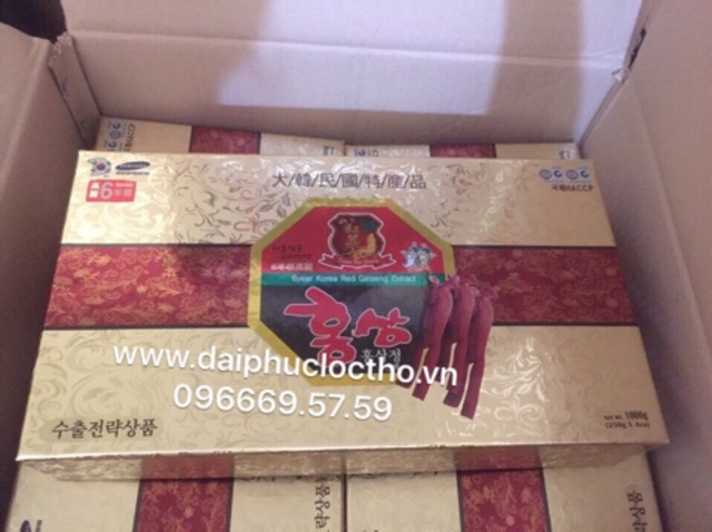 Cao hồng sâm hàn quốc 250g x 4 lọ | BigBuy360 - bigbuy360.vn