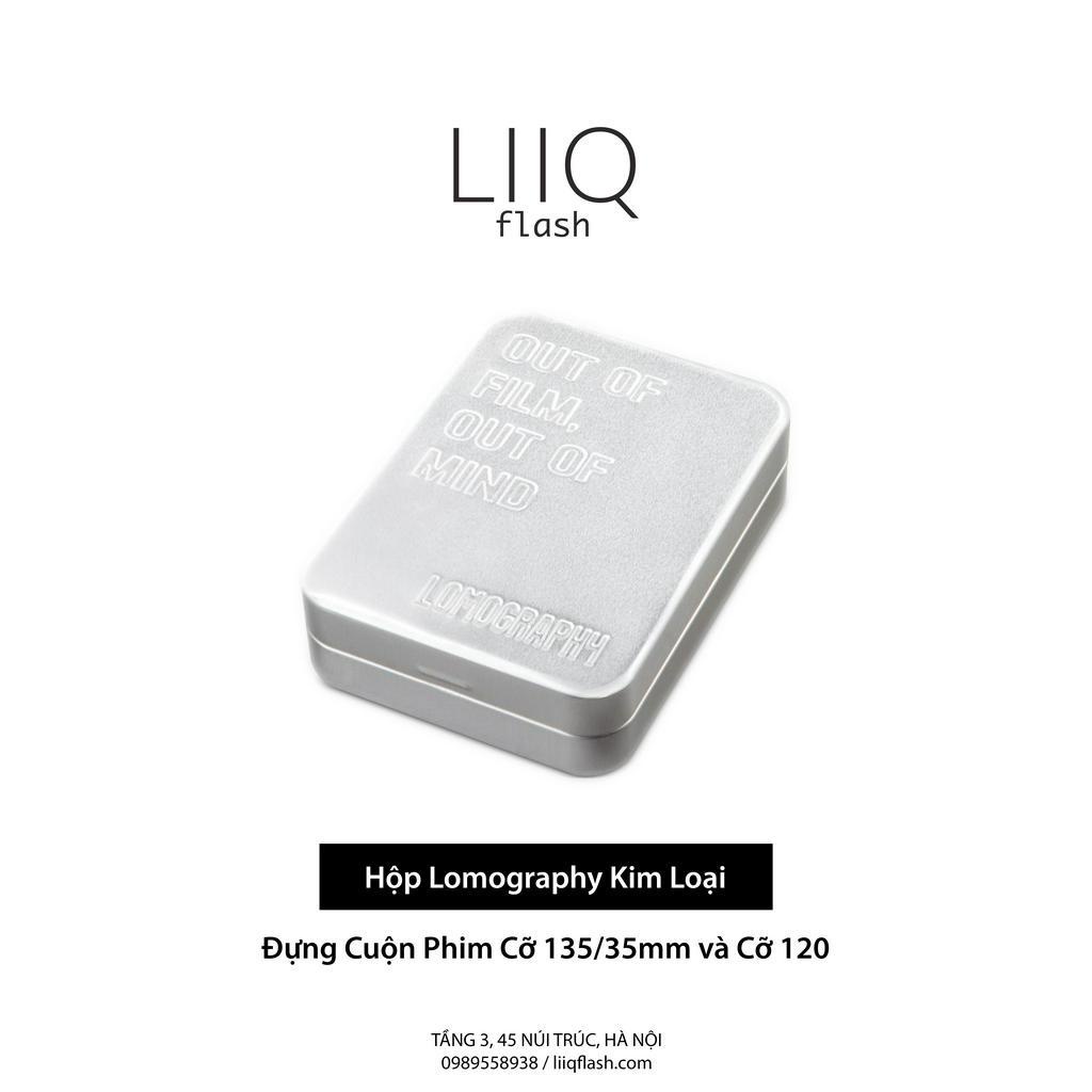 Hộp Lomography Kim Loại Đựng Cuộn Phim Cỡ 135/35mm và Cỡ 120, Chính Hãng, Cho Máy Chụp Ảnh Film - LIIQ Flash