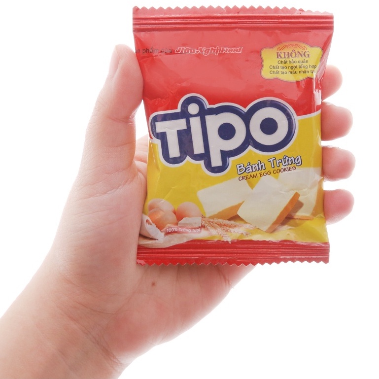 Bánh Trứng Tipo Hữu Nghị Hộp Giấy 250g