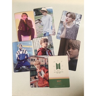 LOMO CARD Ảnh BTS 6x9cm (2 mặt, bo góc)