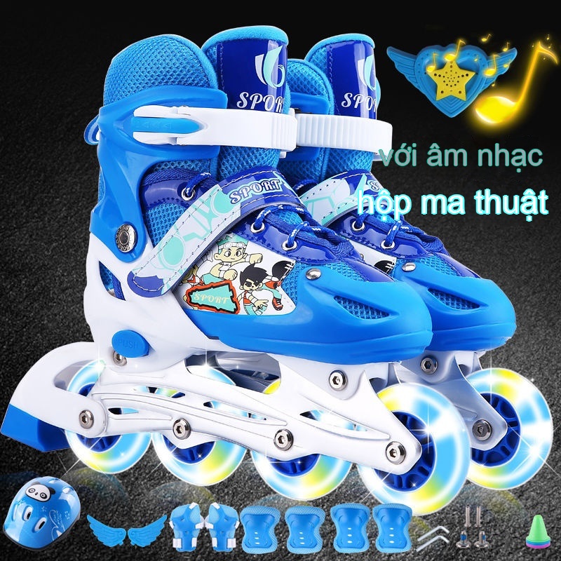 Giày Trượt Patin Cho Bé 3-5-7-9-12 Tuổi