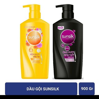 Dầu gội Sunsilk Mềm mượt diệu kỳ / Óng mượt rạng ngời 900g