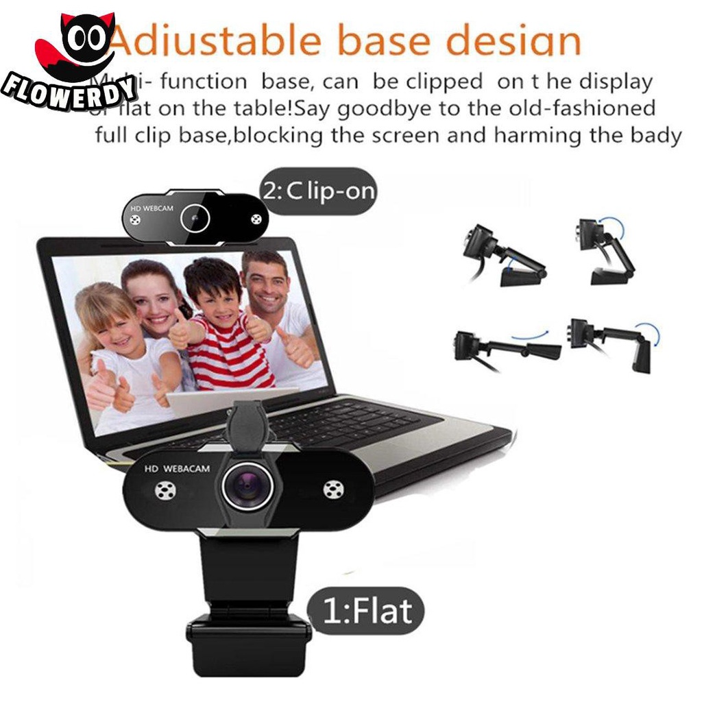 Webcam có thể xoay kèm micro bảo vệ riêng tư cho máy tính | BigBuy360 - bigbuy360.vn