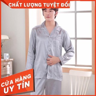[Free Ship 99k] Đồ ngủ pijama nam chất lụa cao cấp [ Hàng Order ]