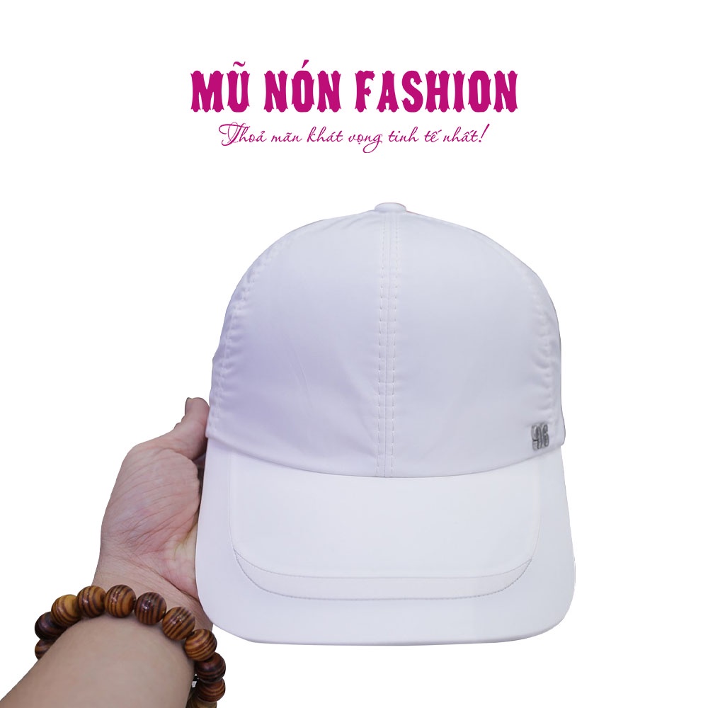 Mũ Nón Sơn - Nón kết lưỡi trai vải gió 2 lớp cao cấp phom thời trang unisex cá tính dành cho nam và nữ Full Box MLG002