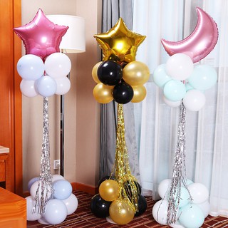 Set trụ kèm bóng trang trí lối đi  cổng sự kiện