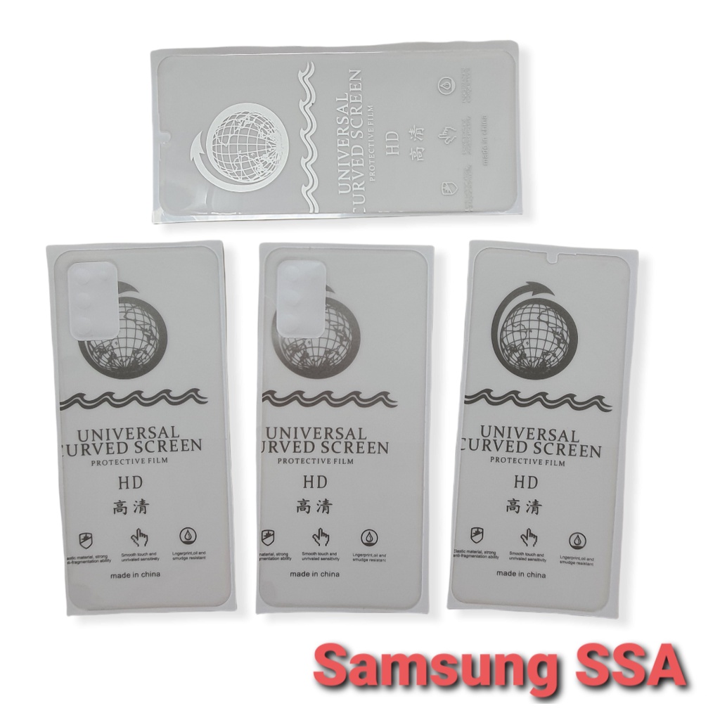 Bộ 4 miếng dán PPF Samsung Galaxy M51,A21s,A40s,A71,A51,A31,A01,A11,A80,A72,A52,A32 4G,A32 5G,A22,A12,A02,S7,S7 Edge