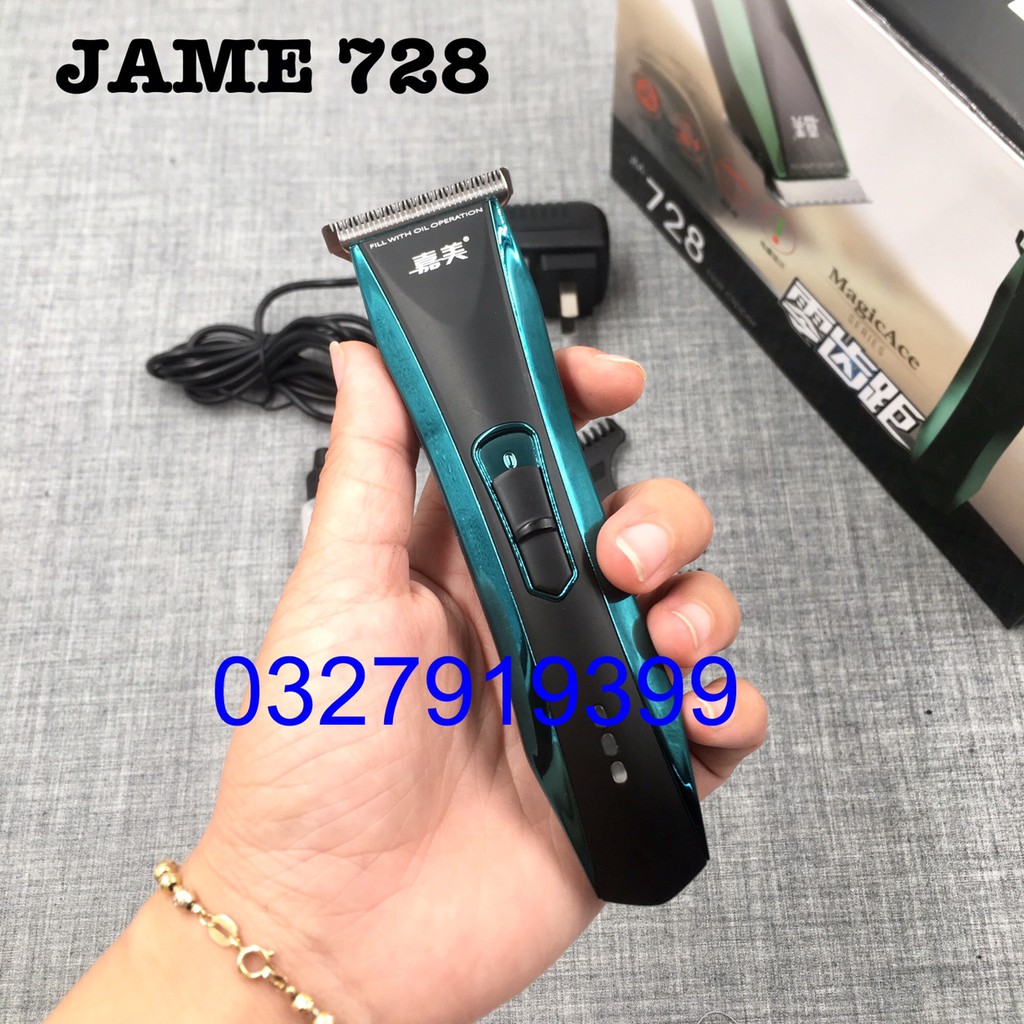 [Free Ship] Tông đơ cạo viền tăng tốc JAME 728