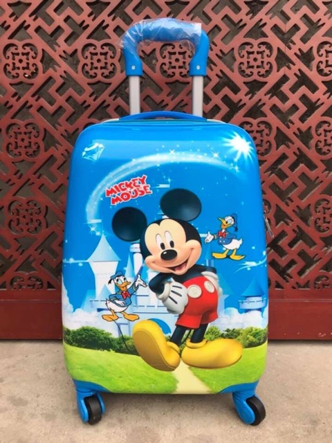 Vali kéo size 18 cho bé in 2 mặt cao cấp