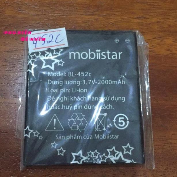 Pin mobistar BL-452c ( phụ liện bé nhím)