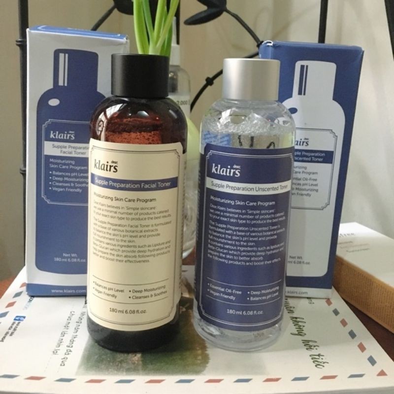 Nước Hoa Hồng Klairs / Đại Lý Chính Hãng / Nước Hoa Hồng Klairs Supple Preparation Toner | BigBuy360 - bigbuy360.vn