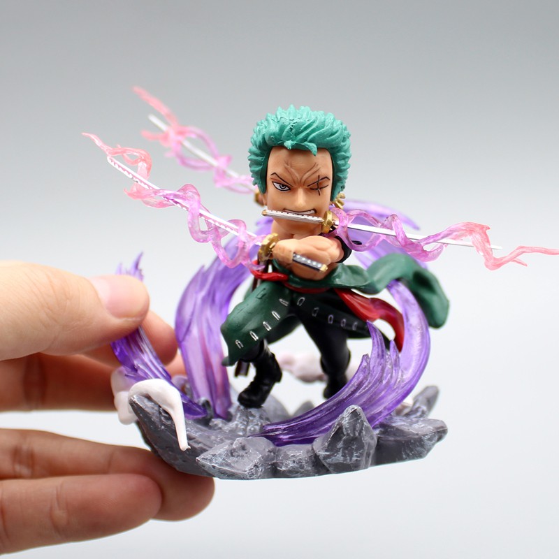 Mô hình Chibi Zoro băng mũ rơm