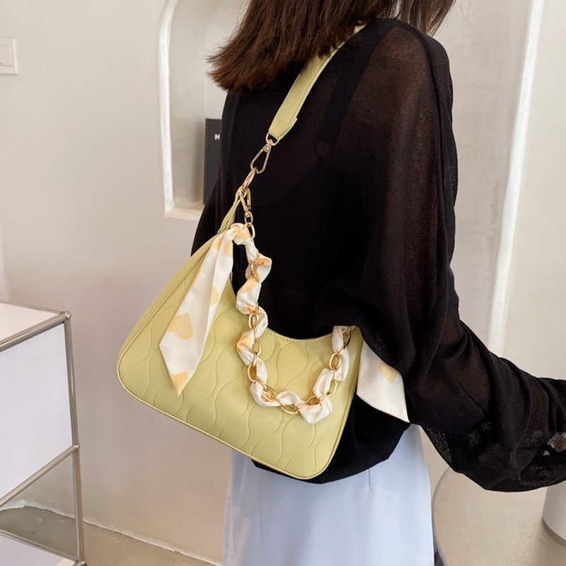 Túi đeo vai IELGY bằng lụa thời trang Hàn Quốc đơn giản cho nữ