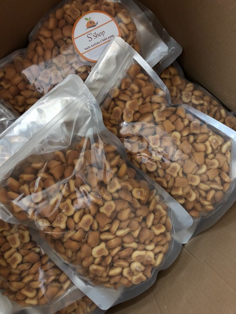 [Mã 77FMCGSALE1 giảm 10% đơn 250K] Bánh đầu gấu nhân kem S’shop 500g | BigBuy360 - bigbuy360.vn