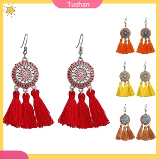 Khuyên tai tua rua phong cách Bohemian cổ điển dành cho nữ