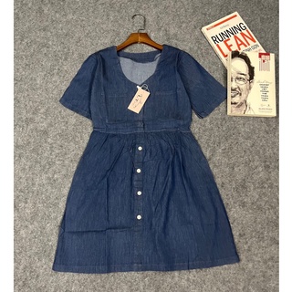 SALE ĐẦM JEANS SUÔNG DÁNG BABYDOLL (ẢNH THẬT)