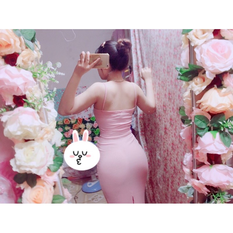 💥 ĐẦM BODY HAI DÂY THẮT NƠ CỰC XINH | BigBuy360 - bigbuy360.vn