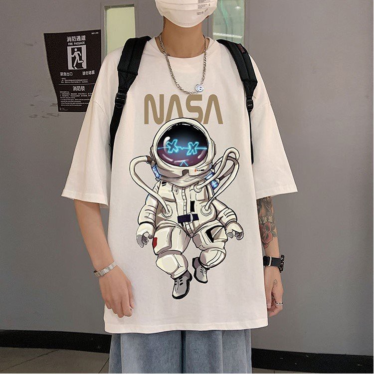 Áo Thun Tay Lỡ Form Rộng NASA Siêu Hot🍁 Unisex nam nữ đều mặc được | BigBuy360 - bigbuy360.vn