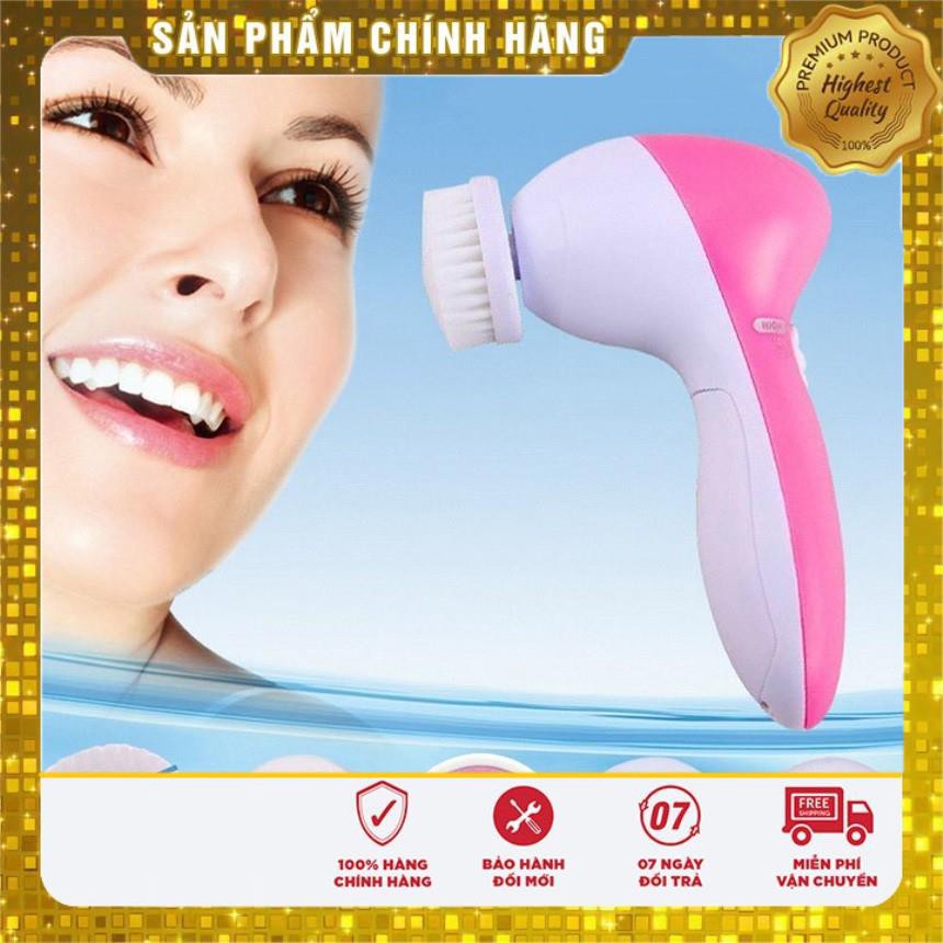 Máy Massage Rửa Mặt 5 Trong 1