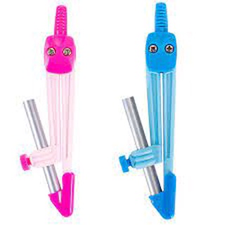 Set 5c Hộp compa chì gỗ deli