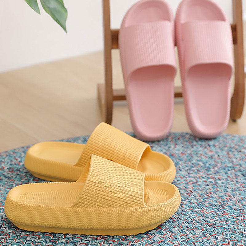 Dép Nam Gia Đình Chống Trượt Dép Phòng Tắm Vài Dừa Thế Hệ Thứ Hai Của Flip Flops Của Hàn Quốc Xu Hướng Hoang Dã Bãi Biển