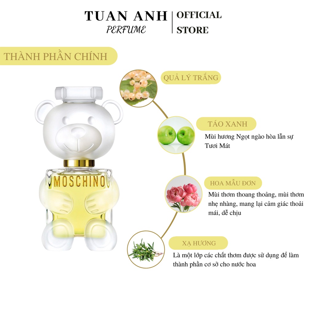 Nước hoa nam nữ cao cấp Moschino Toy Boy – Toy 2 chính hãng giá Tốt TUAN ANH PERFUME