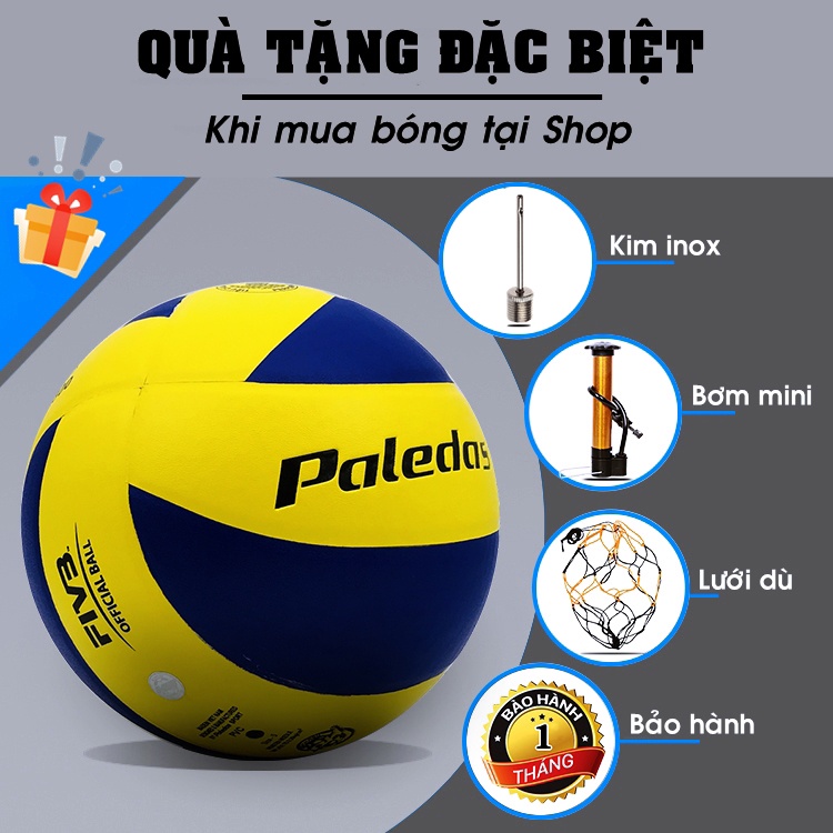 Bóng Chuyền Da Chính Hãng Động Lực, Quả Bóng Chuyền Bách Hiền Tiêu Chuẩn Thi Đấu Giá Rẻ Đủ Size Trẻ Em Người Lớn