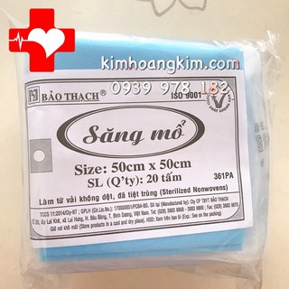 Săng mổ Bảo Thạch. 20 miếng/bịch