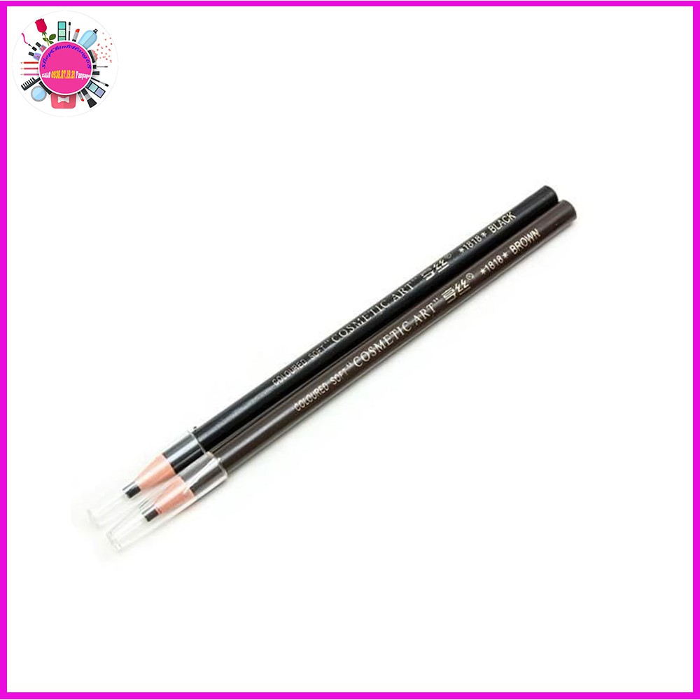 Chì Xé Kẻ Lông Mày CAO CẤP COMESTIC ART Eyebrown Pencil | BigBuy360 - bigbuy360.vn