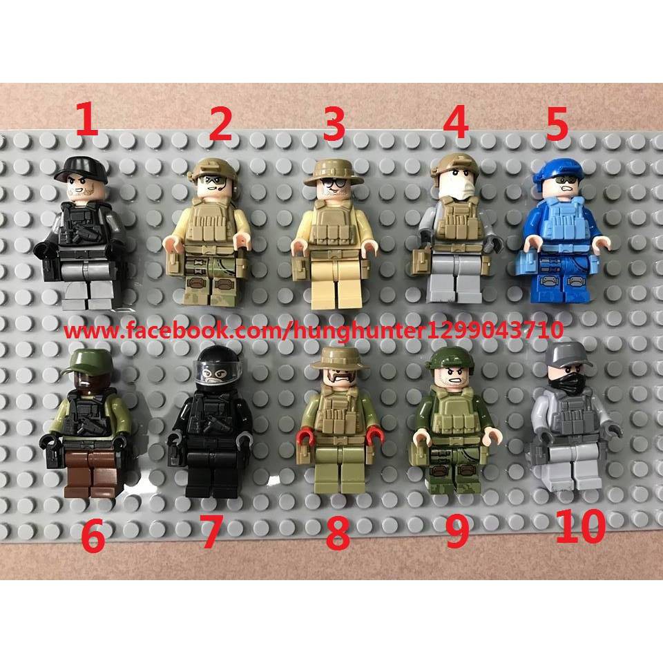 Lego Army Minifigures Lính giá rẻ