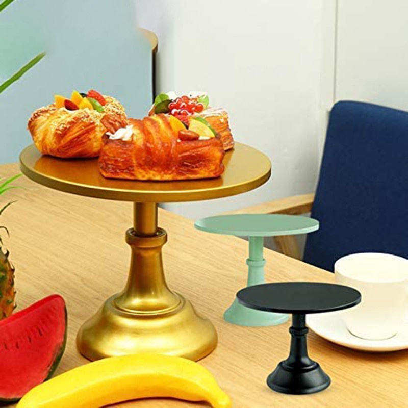Đế đỡ trưng bày bánh kem bằng sắt hình tròn